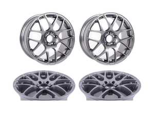 ES#3146433 - v13167KT1 - 18" V710 Wheels - Staggered Set Of Four - 18x8.5/9.5, Et35/22, 5x120, 72.6mm CB. Gunmetal. - VMR - 
