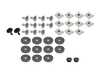 ES#3184595 - 8d0805121KT3 - Front Belly Pan Installation Hardware Kit - Don't allow your belly pan to drag across the ground - Genuine Volkswagen Audi - Audi