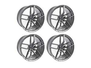 ES#3420817 - 10520gmb8s5KT - 20" V-FF 105 Style Wheels - Set Of Four - 20"x10", ET30, 66.56CB, 5x112 - Carbon Graphite Finish (Deep Profile) - Vorsteiner - Audi