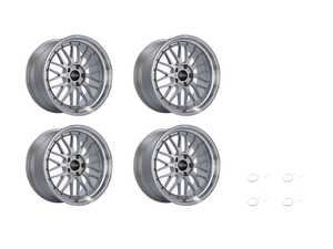 ES#3514312 - lm227dspkKT - 19" BBS LM Wheels - Set Of Four - 19x8.5 ET32 5x120 72.6CB - Diamond Silver Center with Diamond Cut Lip - BBS - BMW