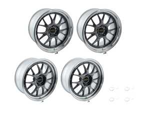 ES#3515049 - lmrdbpk19sKT - 19" BBS LM-R Wheels - Staggered Set Of Four - 19x8.5 ET32 / 19x9.5 ET25 5x120 72.6CB - Diamond Black Center with Diamond Cut Lip - BBS - BMW