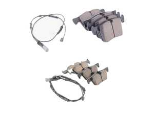 ES#3537659 - EUR1561AKT - Front Euro Ceramic Brake Pad Set - Akebono - 