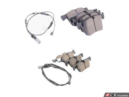 ES#3537659 - EUR1561AKT - Front Euro Ceramic Brake Pad Set - Akebono - 