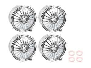 ES#3559341 - 1880SILKT3 - 18" Silverstone Wheels - Set Of Four - 18"x8.0", ET35, 5x100 - Silver W/Mirror Cut Face - TSW Alloy Wheels - Volkswagen
