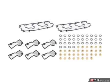 ES#3640214 - 96410517301KT - 964 Upper And Lower Valve Cover Service Kit  - Everything you need to reseal your upper and lower leaky valve covers - Assembled By ECS - 