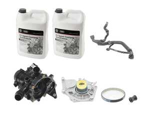 ES#3651378 - 06k121011ckt2 - Cooling System Refresh Kit - Level 1 - This entry level kit includes thermostat, waterpump, complete upper radiator hoses and coolant - Genuine Volkswagen Audi - Volkswagen