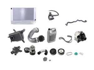 ES#3659036 - 171375429l2ecKT5 - ECS Cooling System Refresh Kit - Level 3 - Everything you need to totally service your cooling system, including a radiator and belt service. - Assembled By ECS - BMW
