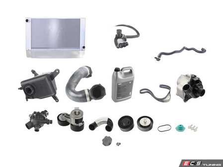 ES#3659036 - 171375429l2ecKT5 - ECS Cooling System Refresh Kit - Level 3 - Everything you need to totally service your cooling system, including a radiator and belt service. - Assembled By ECS - BMW