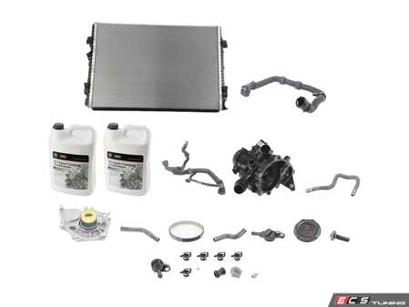 ES#3659146 - 06k121011cKT6 - Cooling System Refresh Kit - Level 2 - This comprehensive kit eliminates weak spots in your cooling system - Genuine Volkswagen Audi - Volkswagen