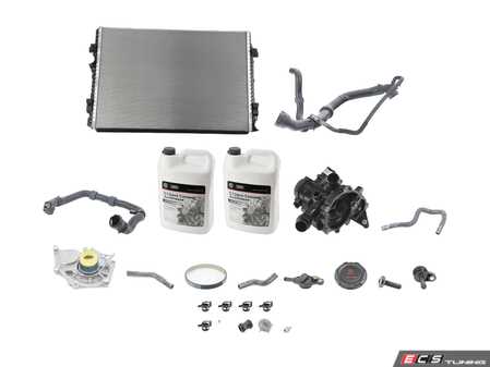 ES#3659198 - 06k121011cKT10 - Cooling System Refresh Kit - Level 2 - This comprehensive kit eliminates weak spots in your cooling system - Genuine Volkswagen Audi - Volkswagen