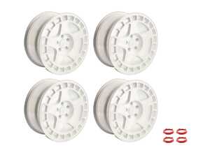 ES#3660827 - turrw-88551455KT - 18" Fifteen52 Turbomac Wheels - Set Of Four - 18x8.5 ET45 5x112 57.1CB - Rally White - fifteen52 - Audi Volkswagen