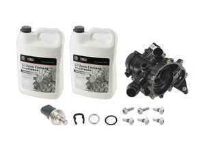 ES#3663871 - 06l121111hkt2KT - Cooling System Refresh Kit - Level 1  - Replace your thermostat and temp sensor with one kit! - Genuine Volkswagen Audi - Audi