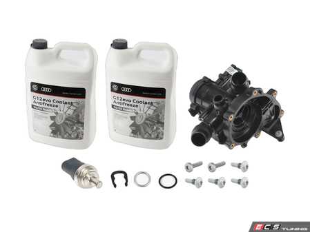 ES#3663871 - 06l121111hkt2KT - Cooling System Refresh Kit - Level 1  - Replace your thermostat and temp sensor with one kit! - Genuine Volkswagen Audi - Audi