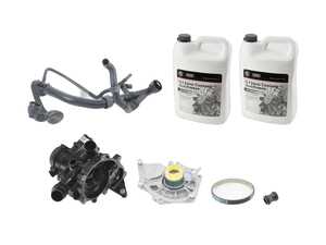 ES#3690606 - 5q0122101dtKT - Cooling System Refresh Kit - Level 1 - This entry level kit includes thermostat, waterpump, complete upper radiator hoses and coolant - Genuine Volkswagen Audi - Volkswagen