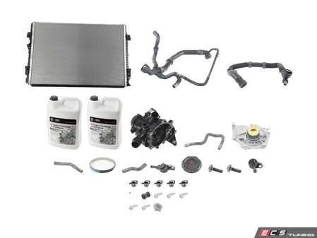 ES#3690621 - 06k121132KT - Cooling System Refresh Kit - Level 2 - This comprehensive kit eliminates weak spots in your cooling system - Genuine Volkswagen Audi - Volkswagen