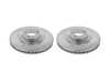 ES#3969961 - 4e0615301p1KT - Front Brake Rotors - Pair (360x34) - Restore the stopping power in your vehicle - Meyle - Audi Volkswagen