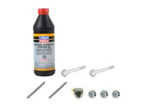 ES#3988598 - 99631405002KT1 - 986 / 987 / 996 / 997 Power Steering Pump Service Kit - A comprehensive kit to replace your power steering pump - Includes New OE Pump, Genuine Hardware, and Liqui-Moly Fluid - Assembled By ECS - Porsche