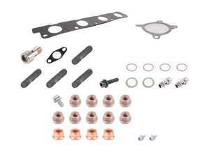 ES#4000001 - 8k0253115hKT6 - Turbocharger Installation Kit - Includes all gaskets and hardware to install a new turbocharger - Assembled By ECS - 