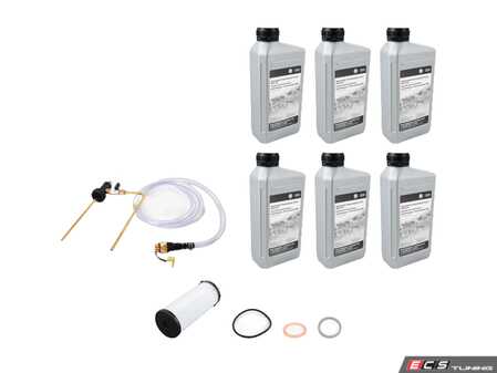 ES#4040296 - 0BH325183BKT1 - DSG Service Kit - With Service Tool - Includes DSG Service Tool, fluid, filter, o-ring, and necessary sealing washers for a complete drain and fill - Genuine Volkswagen Audi - Audi