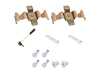 ES#4040555 - 0019915160KT - Front Pad & Rotor Installation Kit - Includes everything to install new front brakes - Genuine Mercedes Benz - Mercedes Benz