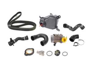 ES#4043190 - 11517586925n51KT - ECS Cooling System Refresh Kit - Level 2 - A more advanced refresh kit - with primary cooling system hoses and accessory belt - Assembled By ECS - 