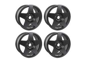 ES#4055330 - tarab-88551+4KT - 18" Tarmac - Set Of Four - 18"x8.5" ET45 5x112 - Asphalt Black - fifteen52 - Audi MINI