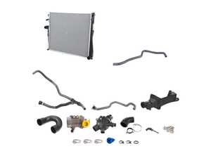ES#4316440 - 11517586925kt2KT - ECS Cooling System Refresh Kit - Level 3 - This is a compete cooling system overhaul kit, which includes all the common cooling system failure parts bundled into a complete package. This cooling system package is for the E83 with the N52 engine.A failure in the cooling system can  - Assembled By ECS - 