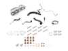 ES#4350139 - 11652444367KT3 - Installation Kit For Turbo - Deluxe Full Kit N18 - Used to install a new stock turbo, includes both types of the 3 point triangular gaskets, use only one. Includes all oil and coolant lines, studs, and Liqui Moly sealant - Assembled By ECS - MINI