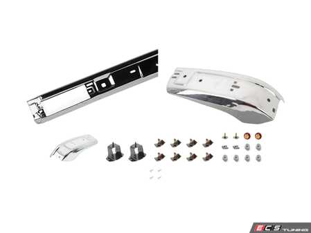 ES#4352374 - 51111888265KT2 - E30 Euro Small Front Bumper Kit   - Assembled By ECS - 