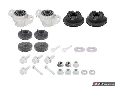 ES#4355230 - 8K0412377C034KT - Cup Kit/Coilover Installation Kit - Assembled By ECS - 