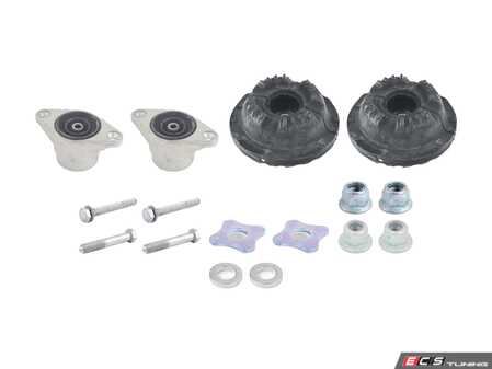 ES#4364592 - 1K0505193KT - Cup Kit/Coilover Installation Kit without rear spring pads - Assembled By ECS - 