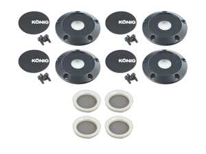 ES#4365327 - FMN5100298KT - 15" Freeform Flow Formed Wheel Set - Radium Bronze - 15x9.5 4x100 ET29 with correct hubcentric ring for the 56.1CB fitment ** Super Aggressive Fitment ** - Konig - MINI