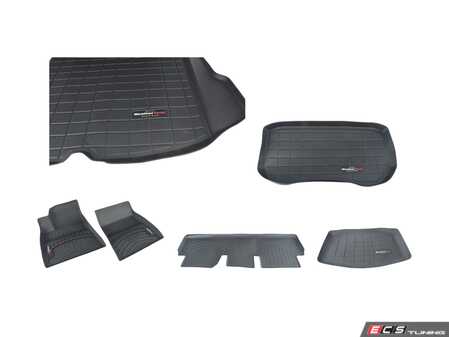 ES#4430621 - tm31719wtKT - Tesla Model 3 2017-2019 Full Vehicle FloorLiner Set - WeatherTech - 