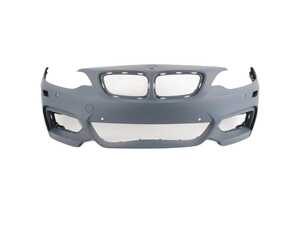 ES#4447540 - 51118058097KT - Front Bumper - Complete front bumper cover, primed and ready for paint - Genuine BMW - BMW