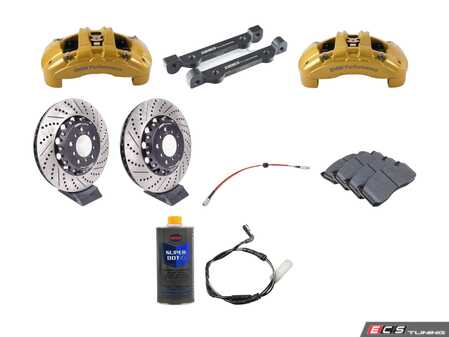 ES#4474014 - E46CSLBBKKT - BMW Performance 6-Piston Front Big Brake Kit - Packaged by Turner - 