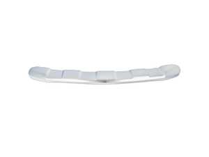 ES#4476238 - 166885782570KT - Front Bumper Lower Trim - Silver - Featuring AMG Package Silver Trim - Price includes a $150.00 refundable core charge - Genuine Mercedes Benz - Mercedes Benz
