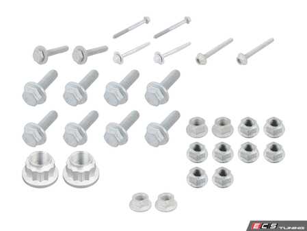 ES#4505294 - 7L8513029KKT - Rear Coilover Install Kit - Assembled By ECS - 