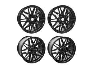 ES#4613220 - HF7TESMOD3KT1 - VOSSEN HF-7 20x9/20x10.5 SET For TESLA MODEL 3 - GLOSS BLACK - Vossen - 