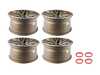 ES#4630703 - 112brh07540KT - 18" 0.75 - Set Of Four - 18"x9" ET40 5x112 - Satin Bronze / Machined Lip - 3SDM - Audi Volkswagen