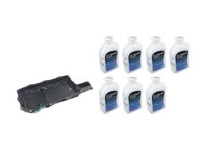 ES#4642911 - 24118632189KT - Automatic Transmission Service Kit - Lifeguard 8 Fluid - Includes pan and filter hardware and Lifeguard 8 fluid - Assembled By ECS - 