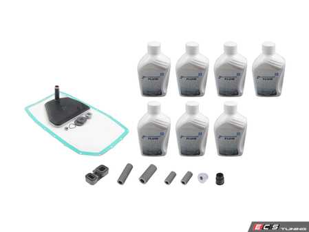 ES#4642936 - 24152333899KT2 - Automatic Transmission Service Kit - Lifeguard 6 Fluid - GA6HP26Z Mechatronic Service Kit
Includes all the necessary components for a complete transmission fluid service and removing/reinstalling the mechatronics unit. - Assembled By ECS - 