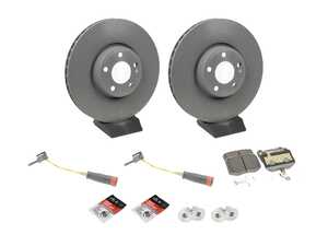 ES#4643399 - 00042127122KT - Front Brake Service Kit - Featuring Brembo rotors, and Ceramic pads - Brembo - Mercedes Benz