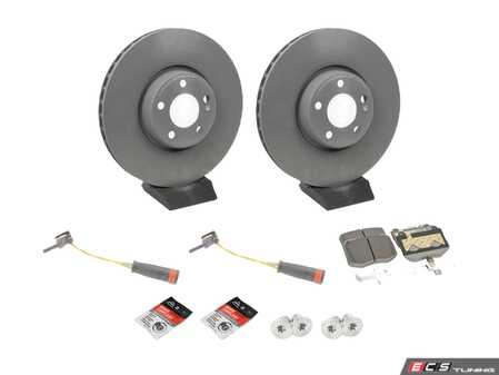 ES#4643399 - 00042127122KT - Front Brake Service Kit - Featuring Brembo rotors, and Ceramic pads - Brembo - Mercedes Benz