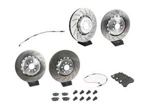 ES#4659629 - 34108093705KT1 - Complete Brake Service Kit - Front And Rear - A complete front and rear service kit utilizing genunine BMW components - Genuine BMW - BMW