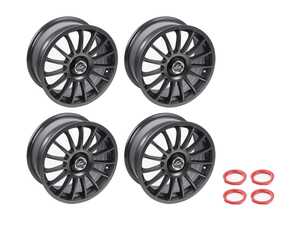 ES#4660450 - STPFG-77551+35KT - 17" Fifteen52 Podium Wheels - Set Of Four - 17x7.5 ET35 5x100/5x112 57.1CB - Frosted Graphite - fifteen52 - Audi Volkswagen