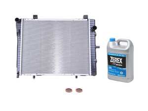 ES#4674459 - 2025005203rKT - Radiator Replacement Kit - This radiator replacement kit includes Genuine coolant, Nissens radiator, and radiator hose O-rings - Nissens - Mercedes Benz