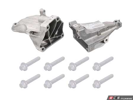 ES#4685866 - 6512231404KT - Engine Mount Service Kit - Featuring Genuine Mercedes-Benz Left & Right Engine Mounts with Hardware - Genuine Mercedes Benz - Mercedes Benz