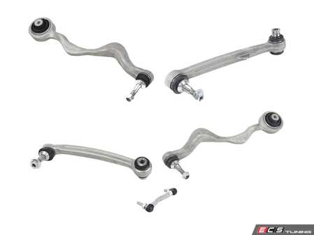 ES#4742942 - 31102283577p1KT - M3/1M Front Control Arm Upgrade Kit - The most cost effective handling upgrade you'll ever find! Includes headlight alignment rod. - Precision Engineered Chassis - BMW