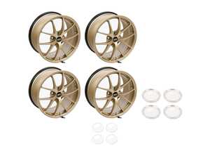 ES#4753247 - RIA023GLKT1 - 18" BBS RI-A Wheels - Set Of Four  - 18x8.5 ET45 5x112 66.6CB - Gold - BBS - Audi BMW Mercedes Benz MINI