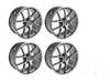 ES#4759773 - CI0202PSPOKT1 - 20" BBS CIR Wheels - Set Of Four - 20x9 ET25 5x120 72.6CB - Platinum Silver with Polished Outer Lip - BBS - BMW
